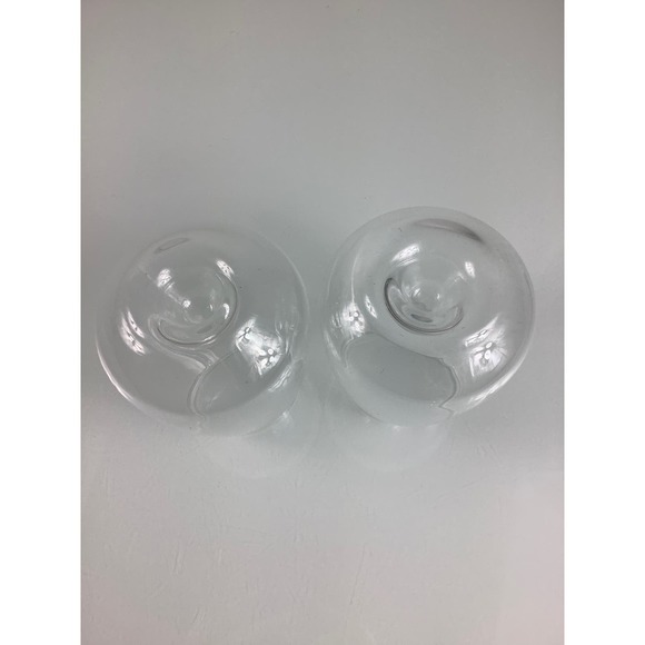 Rosenthal Crystal Signed Studio Line Stemless Wine glasses 22oz Pair EUC - Picture 7 of 8